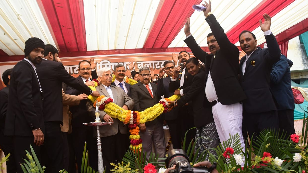 Justice Manish Today is not day for grievances but for congratulations office bearers took their oath