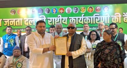 Bihar : Tejashwi yadav working executive committee rjd national president lalu yadav decision bihar news