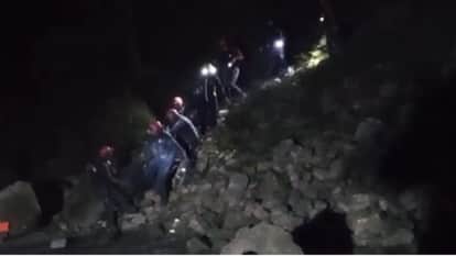 Truck lost control and Truck went out of control and fell into the Alaknanda river driver died Rudraprayag New