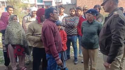 Baghpat: Young man burnt into coal, landlord called police, broke the door and took out the body