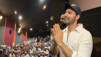 Varun Dhawan reached cinema while border 2 showing video goes viral