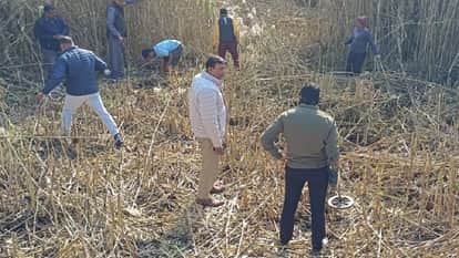 Three grenades were found when the old mansion was demolished