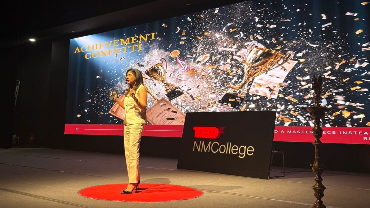 TEDxNMCollege Conference Antarjaal: The Web Within was held in Mumbai