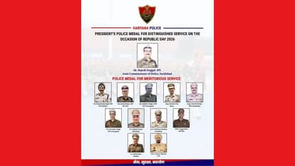 13 Haryana Police personnel to be honoured on Republic Day