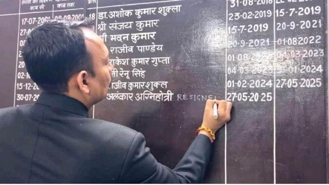 City Magistrate Alankar Agnihotri slept at his residence during night trucks loaded with goods remained parked