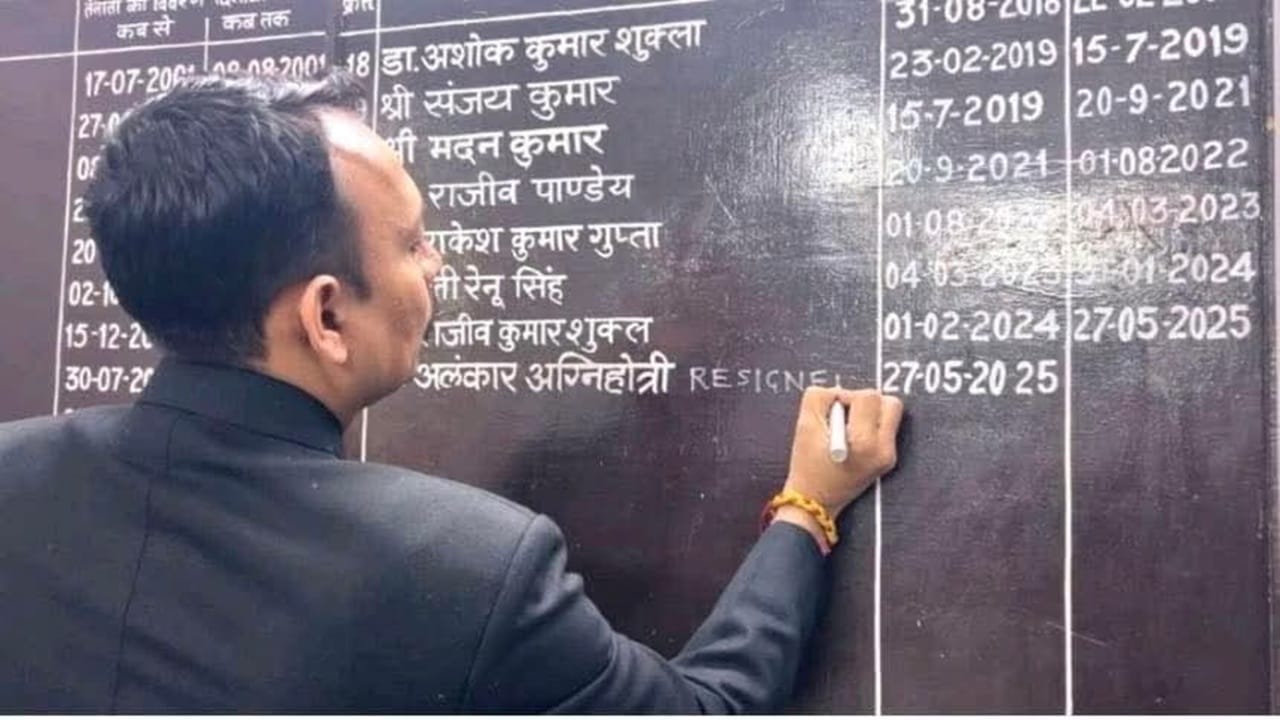 Full story of resignation of two officers in Uttar Pradesh regarding CM Yogi and Shankaracharya including ugc