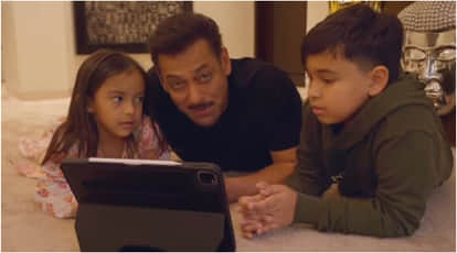 Salman Khan Shares Beautiful Video With Nephew Aahil And Niece Aayat Sung Maatrubhumi Song Of Battle Of Galwan