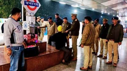 Security heightened in Varanasi Public places monitored by drones hotels and eateries checked