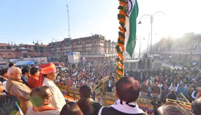 Republic Day 2026: CM Bhajan Lal Sharma Hoists National Flag at CM Residence and Badi Chaupar