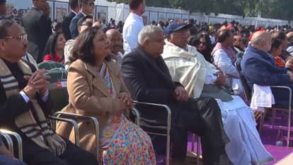 Former Vice President Jagdeep Dhankhar Attends India 77th Republic Day Celebrations