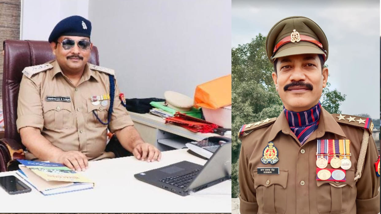 Four STF police officers received the President's Gallantry Award on Republic Day.