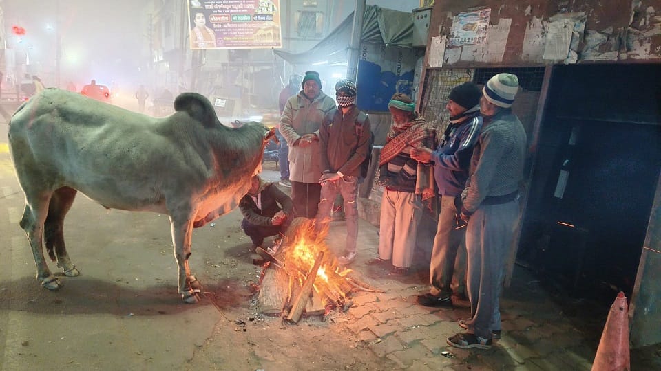 Hathras temperature drops due to cold winds