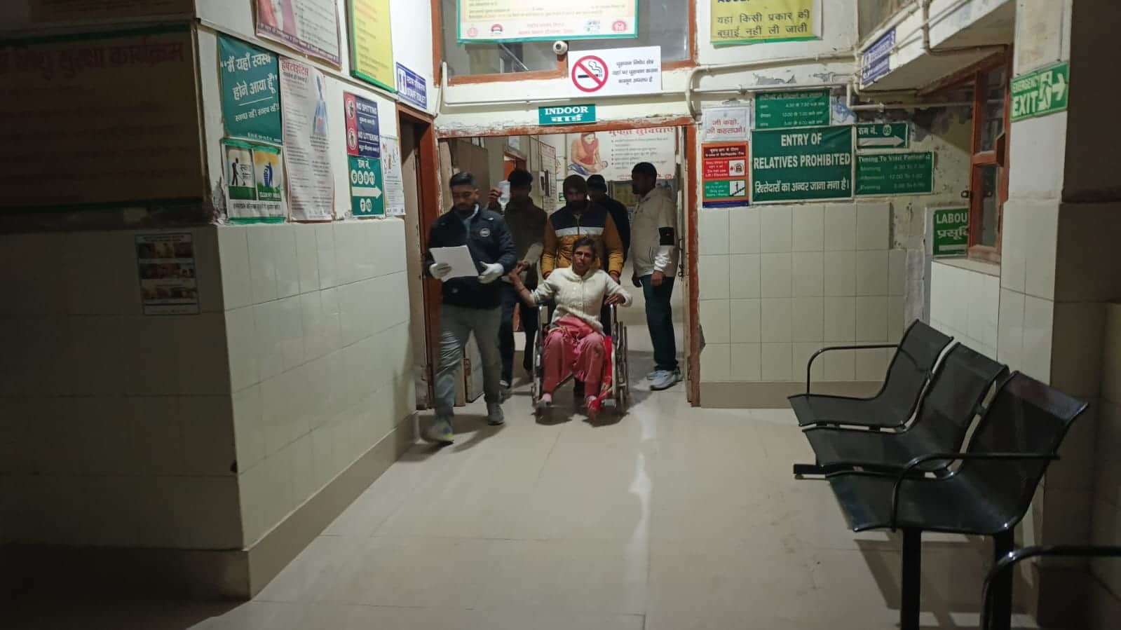 Car collides with tractor trolley in Hisar three dead six injured in hisar