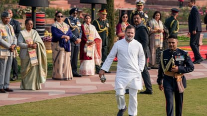 Congress furious over Rahul-Kharge being seated in third row at Republic Day celebrations