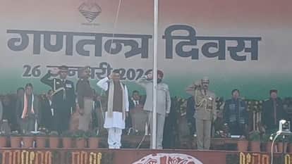Republic Day 2026 Governor Gurmeet Singh took salute at parade in Dehradun and several tableaux were displayed