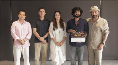 Sunny deol extend wishes to His Upcoming Film tentatively Titled Antony Director Balaji Ganesh On His Birthday
