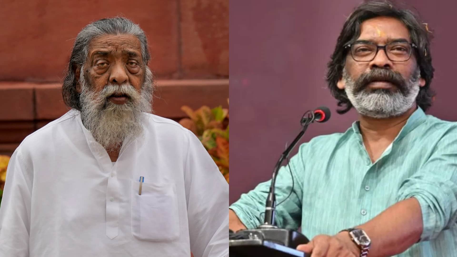 शिबू सोरेन और हेमंत सोरेन