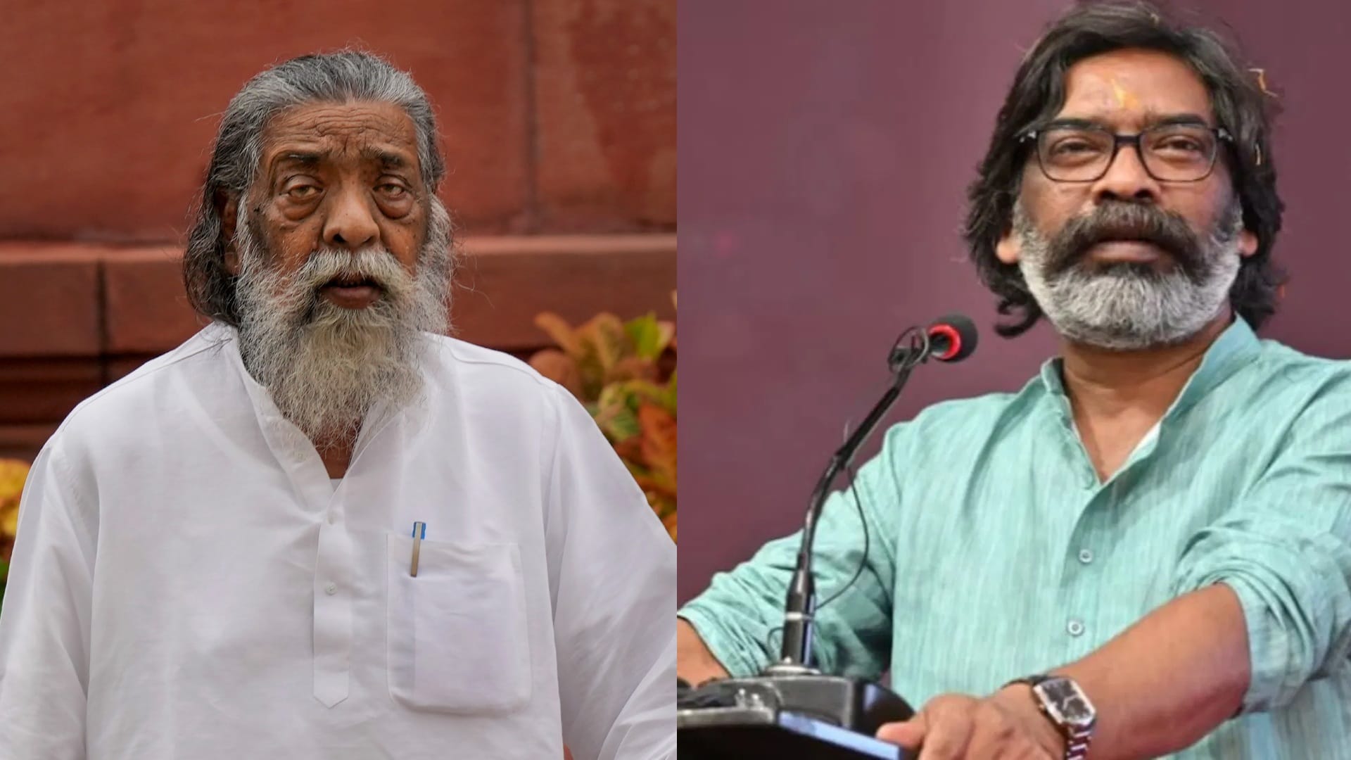 शिबू सोरेन और हेमंत सोरेन