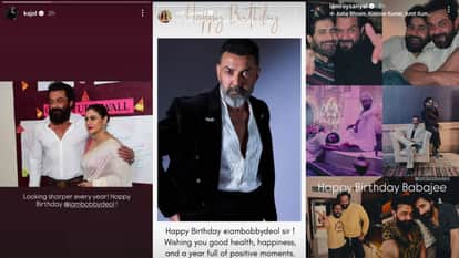 Sunny Deol Wishes Brother Bobby Deol On His Birthday Actress Kajol And Others Celebs Share Social Media Post