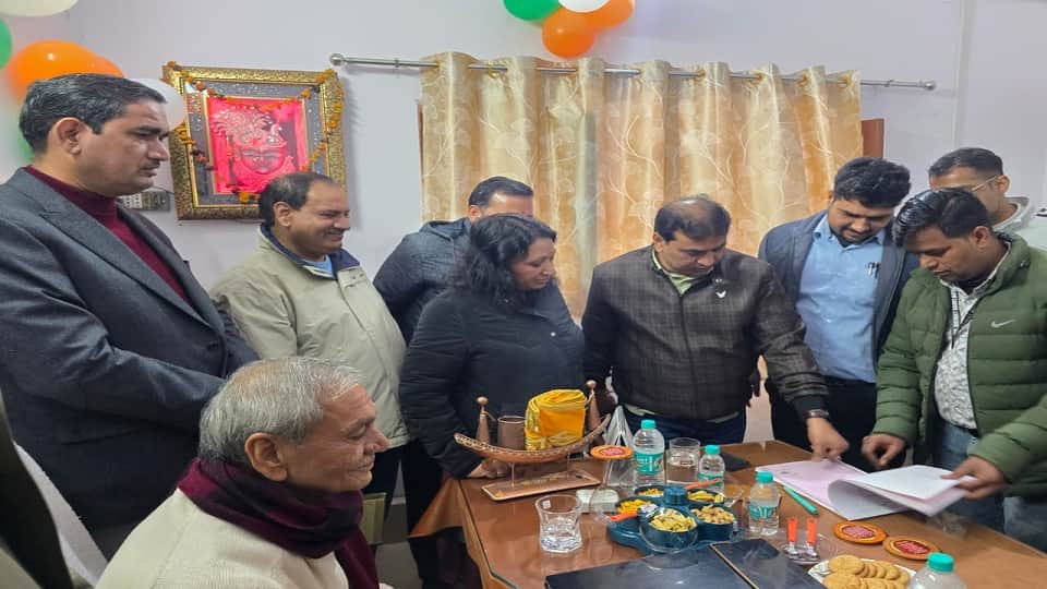 बांकेबिहारी काॅरिडोर के लिए हुई रजिस्ट्री।