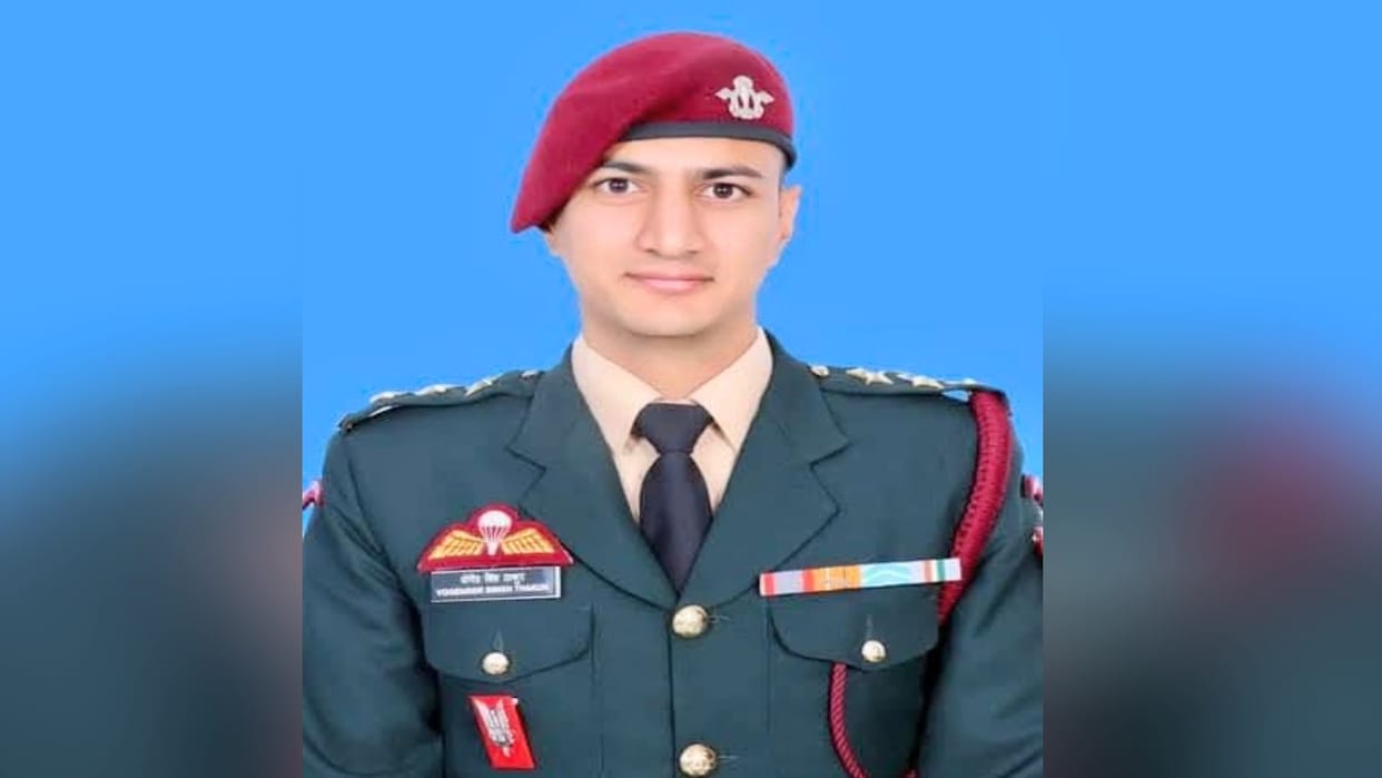 Captain Yogendra Thakur of Jogindernagar will be awarded the Shaurya Chakra for displaying exceptional courage