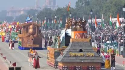 Republic Day: The tableau on Kartavya Path showcased a glimpse of Dev and Veerbhumi Himachal; watch the video.