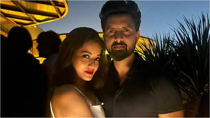 Bhojpuri couple monalisa and Vikrant singh Exclusive Interview Both will be seen in reality show The 50
