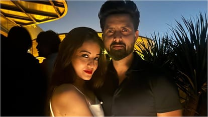 Bhojpuri couple monalisa and Vikrant singh Exclusive Interview Both will be seen in reality show The 50