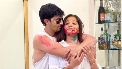 Bhojpuri couple monalisa and Vikrant singh Exclusive Interview Both will be seen in reality show The 50