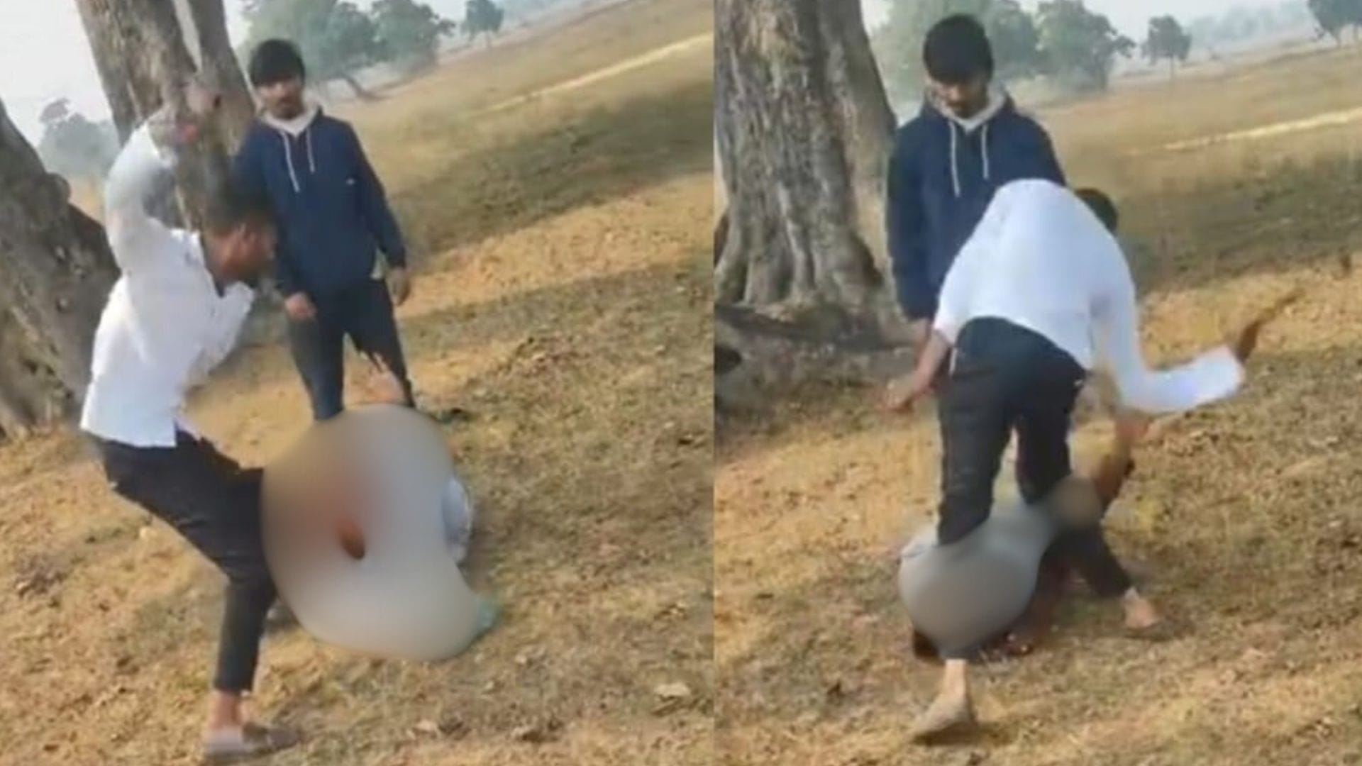 मारपीट की तस्वीर