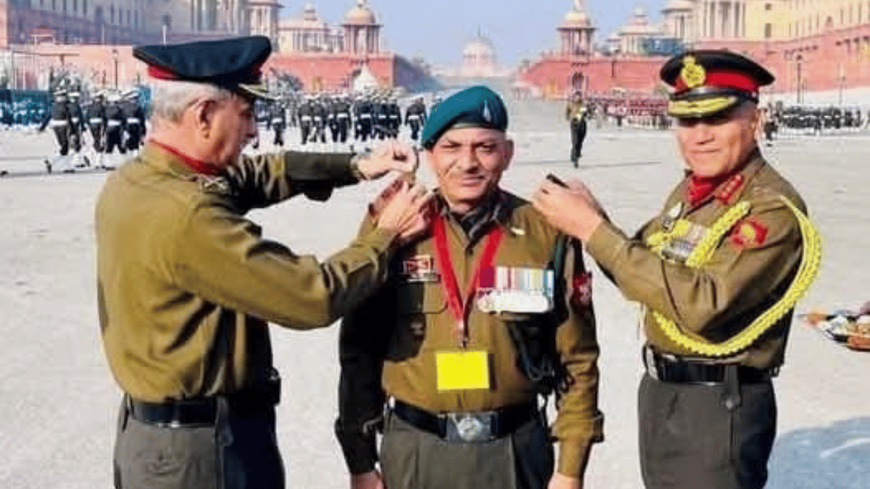 Himachal Param Vir Sanjay Kumar is now an honorary Captain