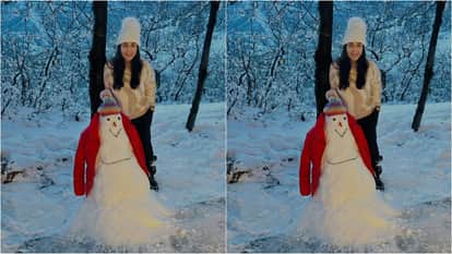 Preity Zinta Recalls her Shimla Childhood Memories Made snow girl with kids shares cute photo