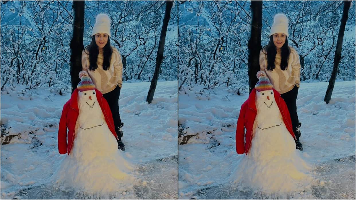 Preity Zinta Recalls her Shimla Childhood Memories Made snow girl with kids shares cute photo
