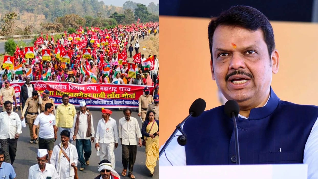Maharashtra Farmers long march AIKS leaders meet CM claim to have received concrete assurances