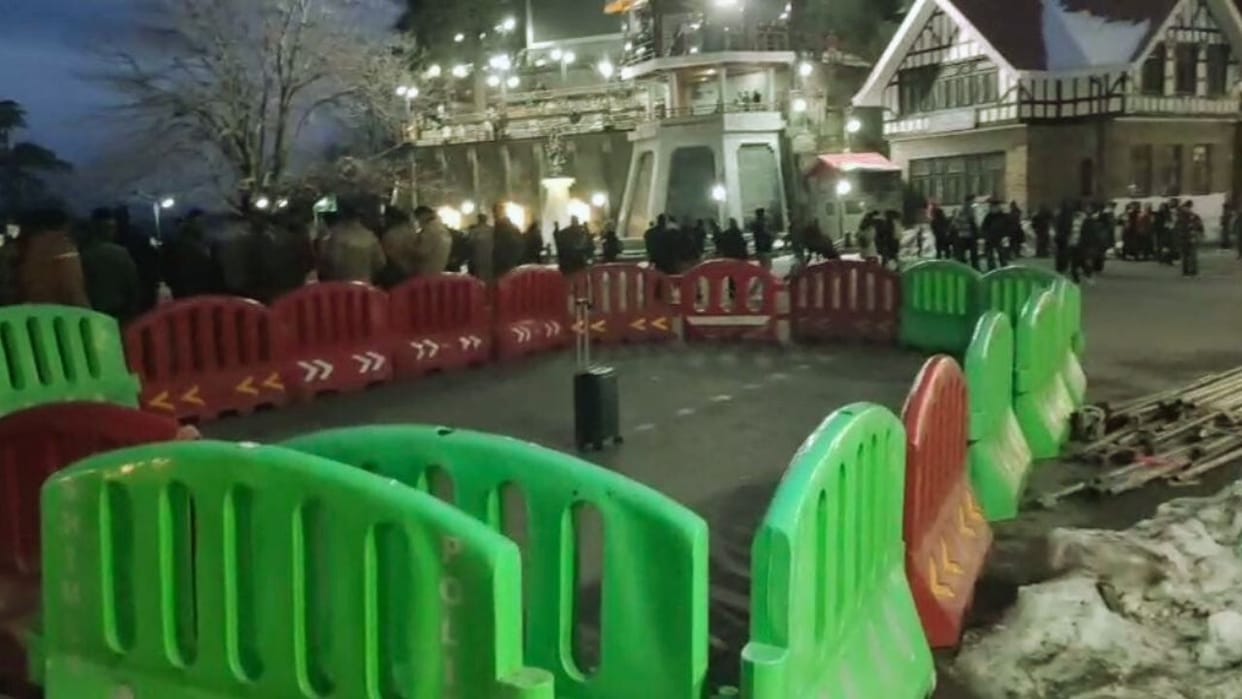 Shimla An unattended bag found on The Ridge caused panic amid bomb threat fears