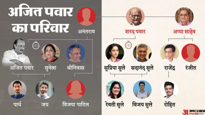 Ajit Pawar Family Tree Deputy Chief Minister Family History And Politics NCP Sharad Pawar relation
