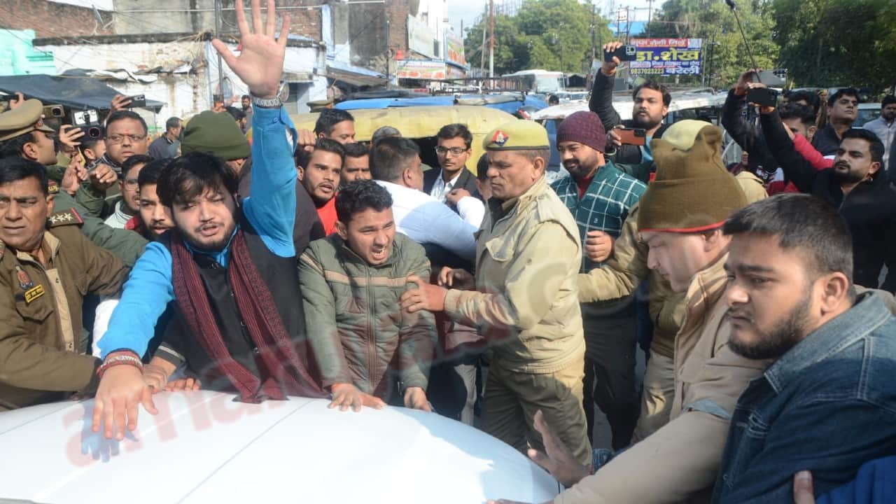 Suspended City Magistrate Alankar Agnihotri gave this indication before leaving Bareilly