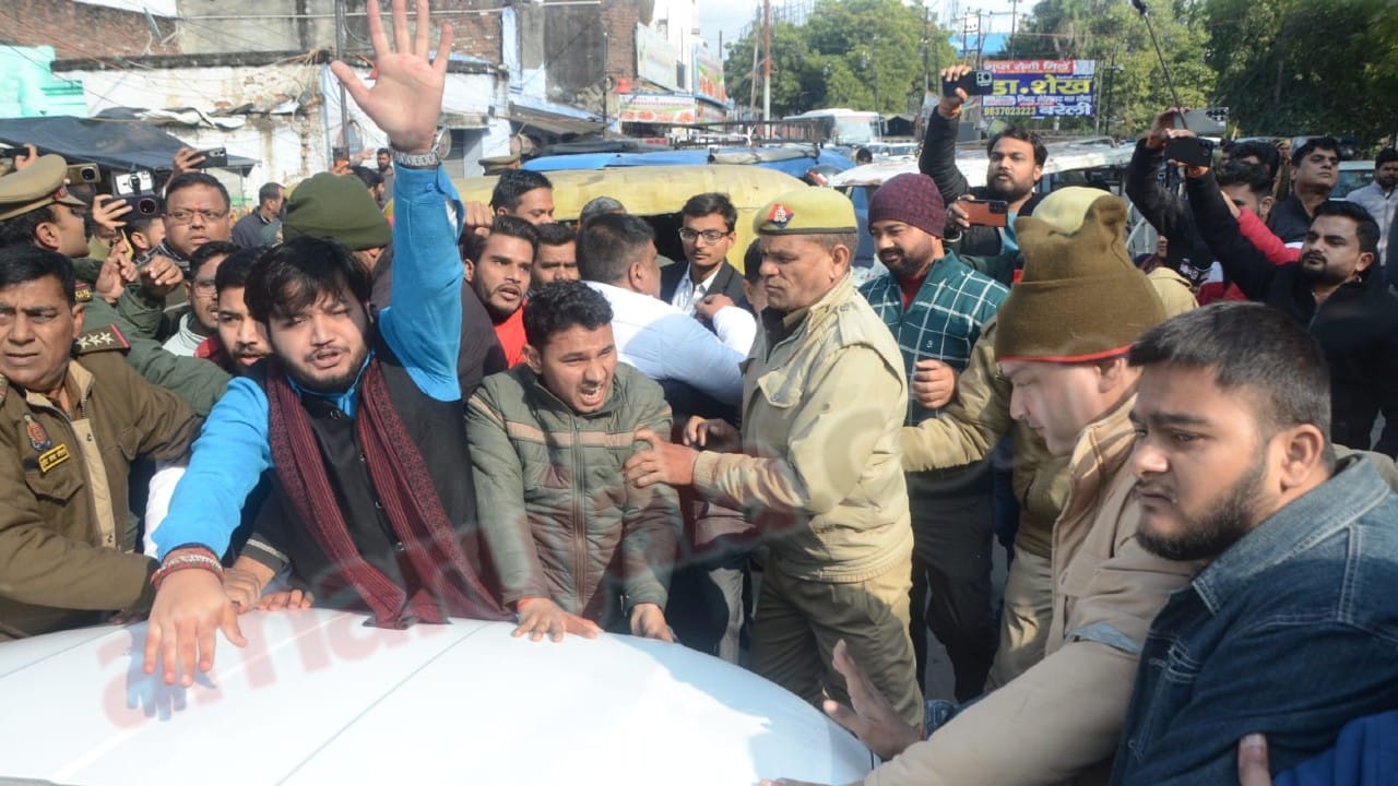 Suspended City Magistrate Alankar Agnihotri gave this indication before leaving Bareilly