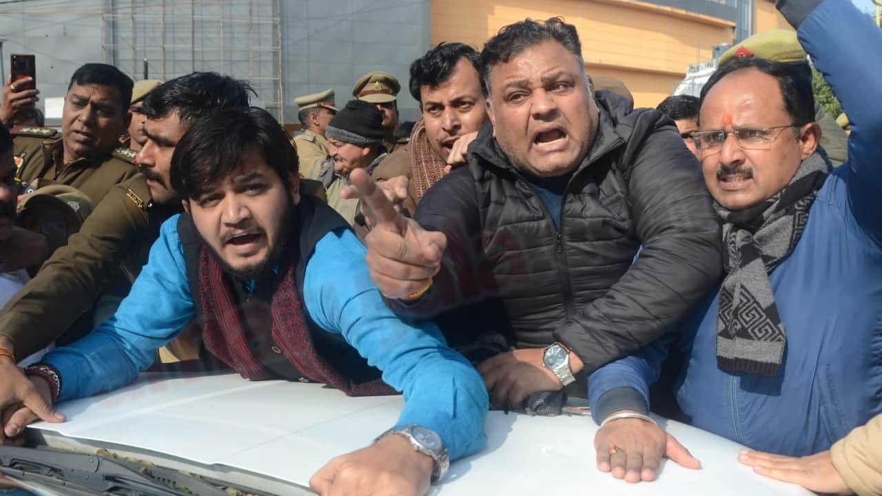 Suspended City Magistrate Alankar Agnihotri gave this indication before leaving Bareilly