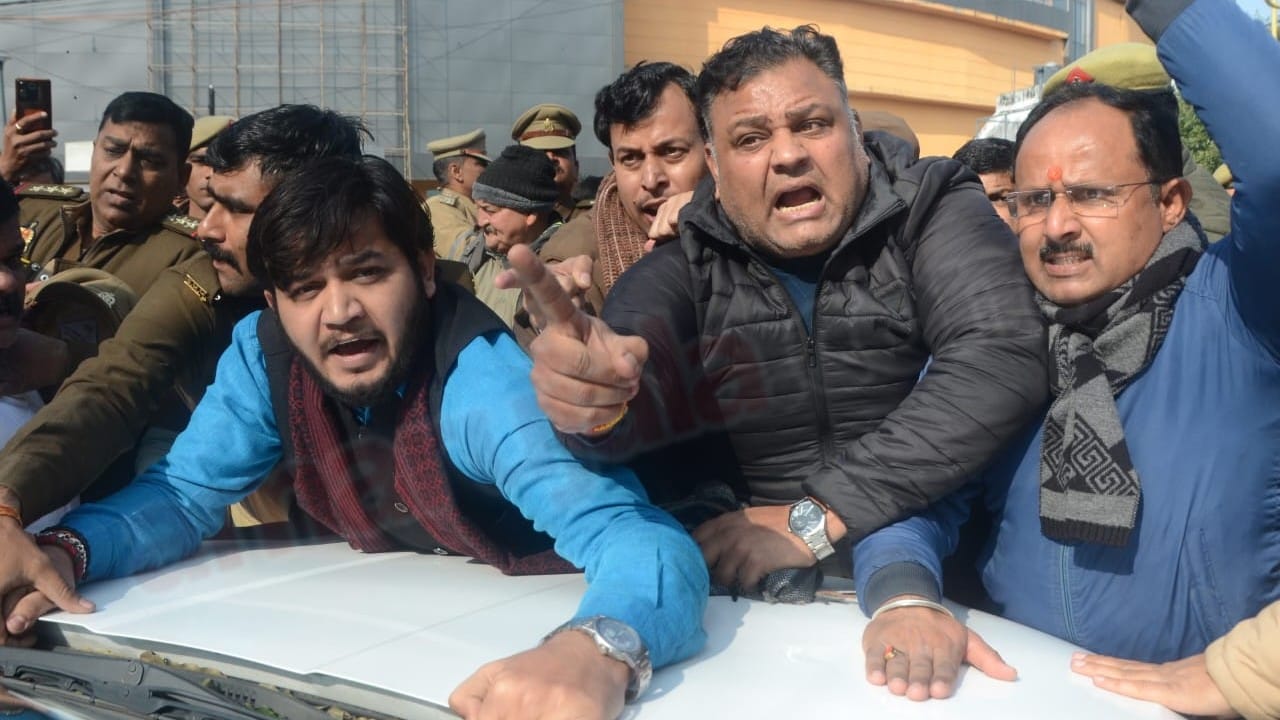 Suspended City Magistrate Alankar Agnihotri gave this indication before leaving Bareilly