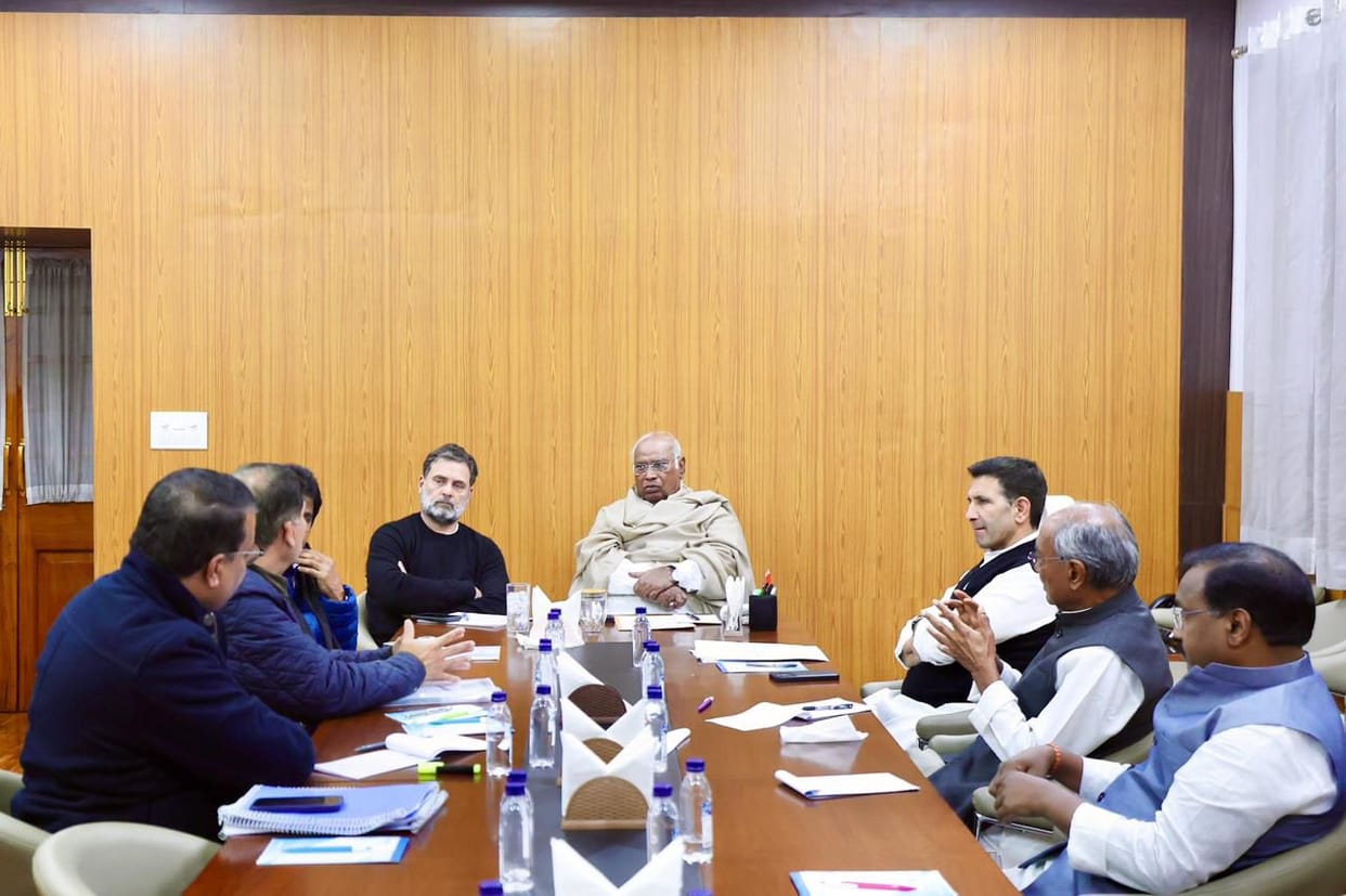 Important meeting of MP Congress in Delhi: Rahul Gandhi emphasized planning and follow-up for every section of