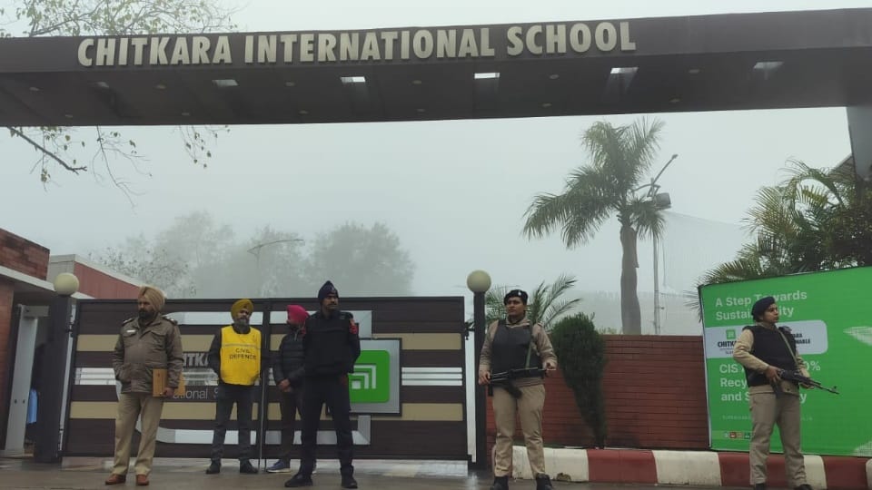 schools in Chandigarh received bomb threats via email police investigation