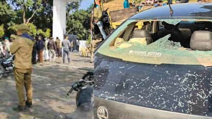 Haridwar Crime Firing during inspection of government land Shoot two people