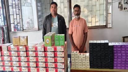 Crackdown on Gogo paper and hookah material, 9 shops sealed, goods worth two lakhs seized, accused arrested