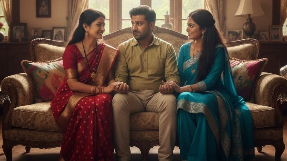 पति का पत्नियों के बीच बंटवारा