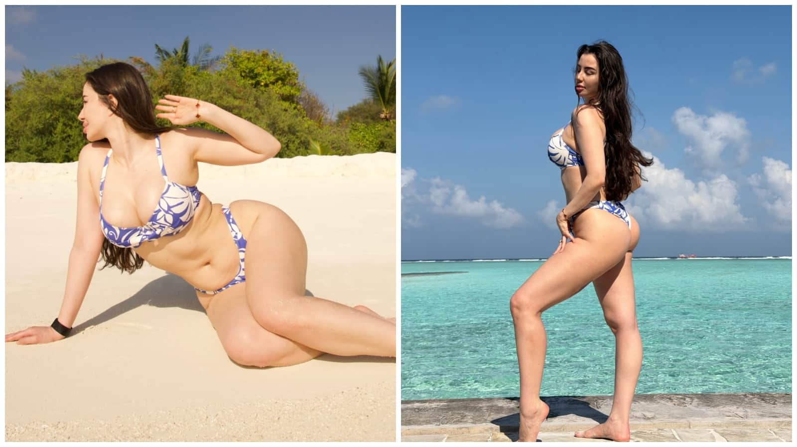 Giorgia Andriani Shares Bold And Hot Photos From Maldives Enjoying Holidays On The Beach