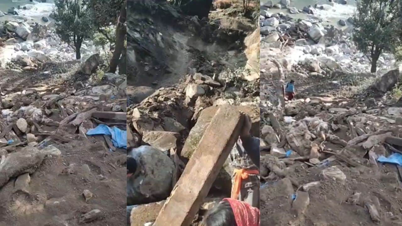 किश्तवाड़ में भूस्खलन से भारी नुकसान