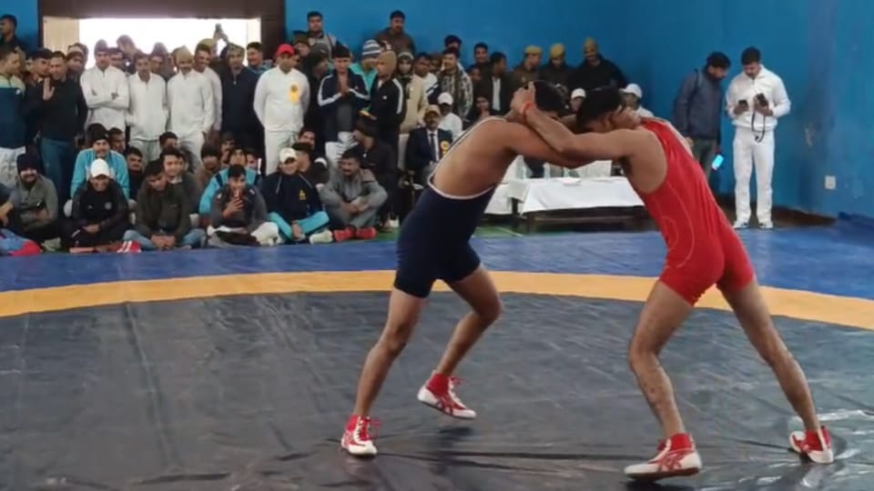 Meerut: 29th Inter Battalion PAC Wrestling Cluster Competition Inaugurated in Modipuram