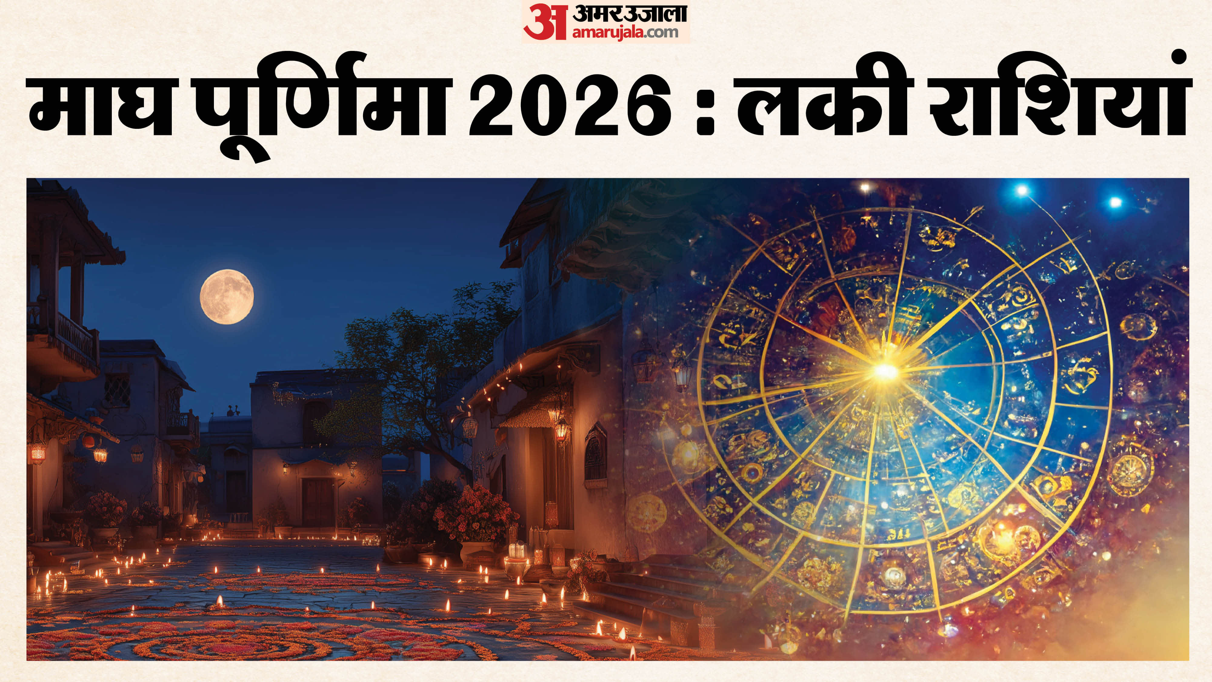 Magh Purnima Date Time Lucky For these 4 zodiac signs get the blessings of maa Lakshmi in hindi