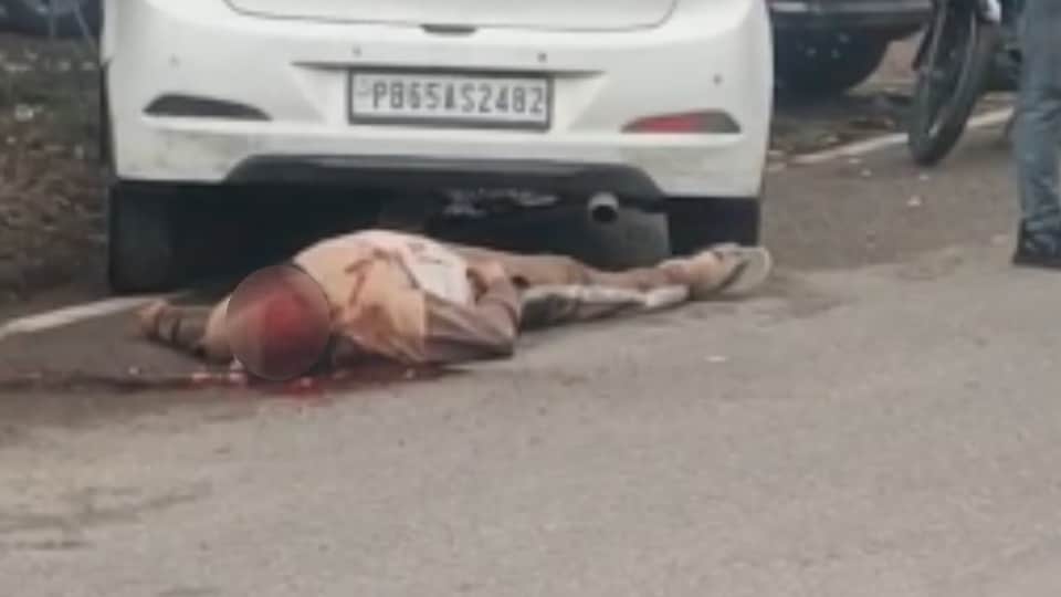 मोहाली में व्यक्ति की हत्या।